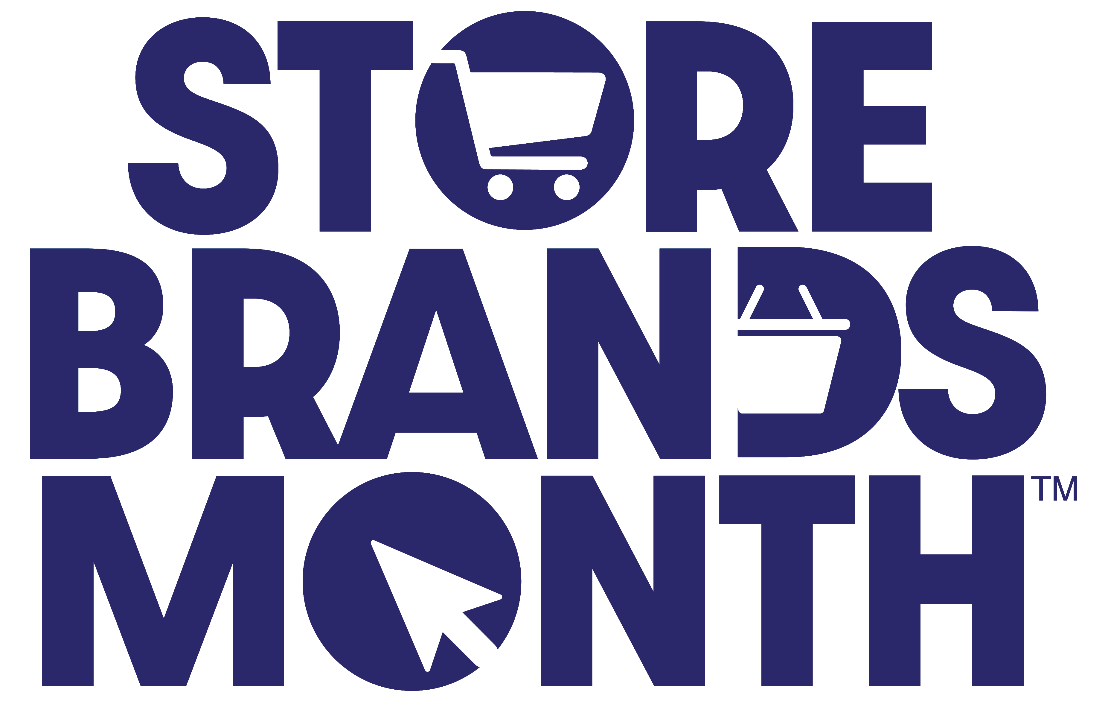 Store Brands Month - Navy Logo