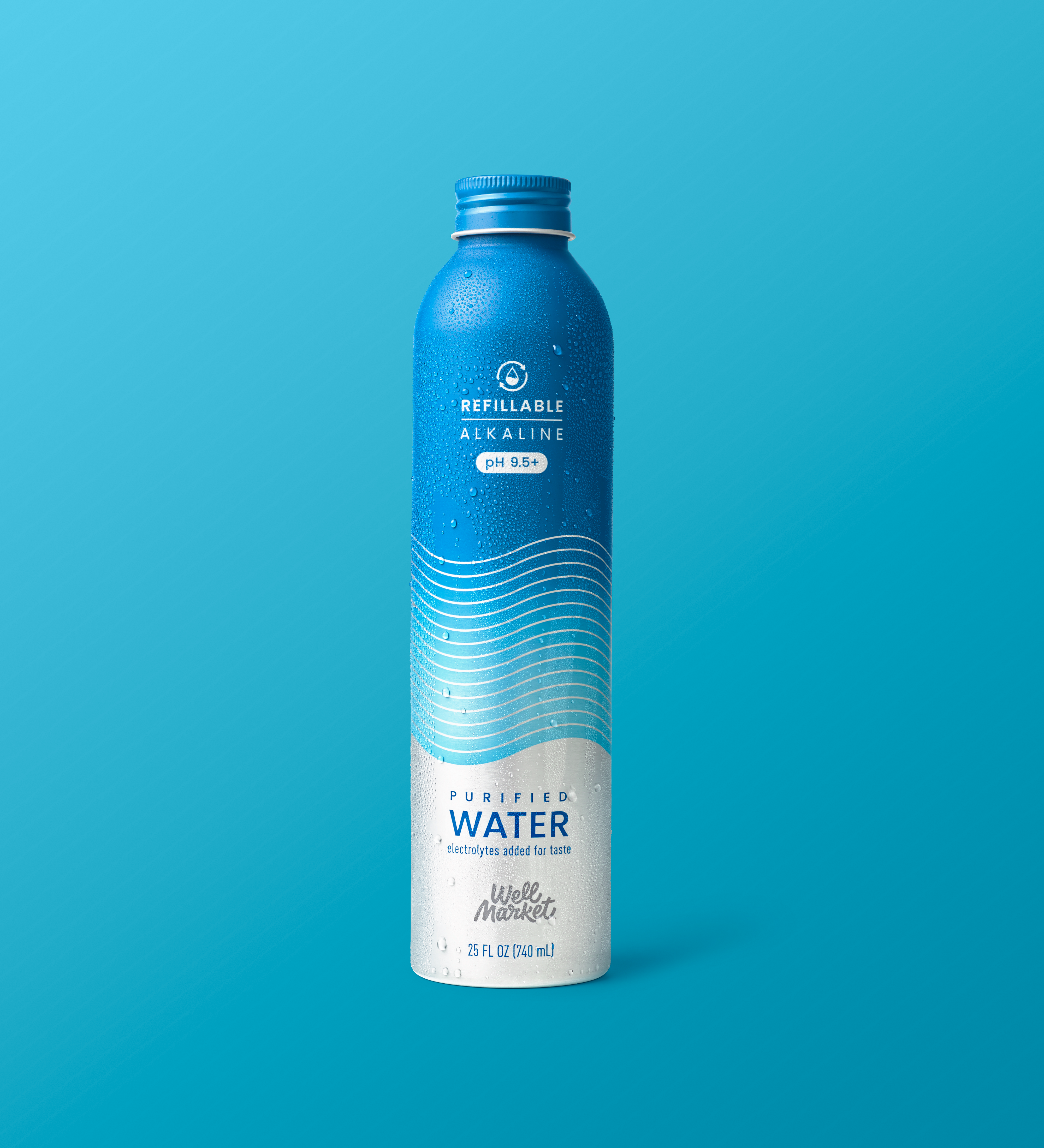 Refillable Bottled Water
