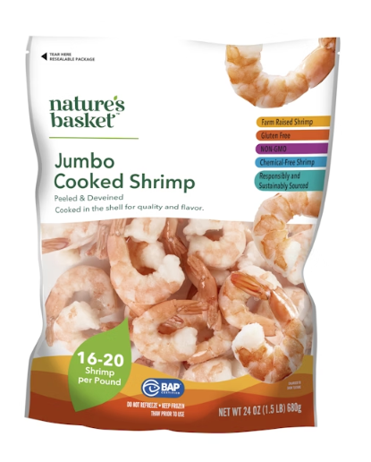 16/20 Cooked Shrimp