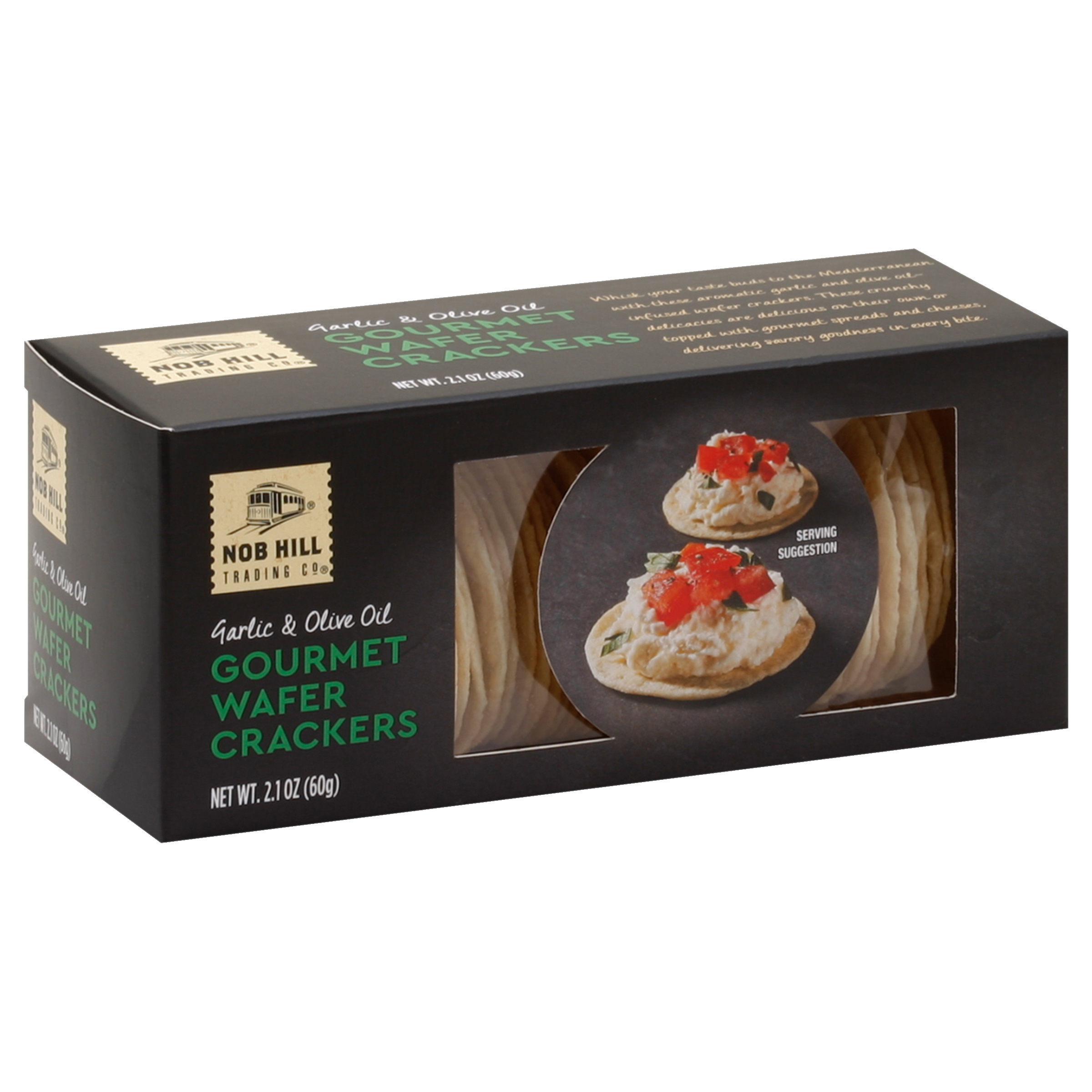 Garlic & Olive Oil Gourmet Wafers