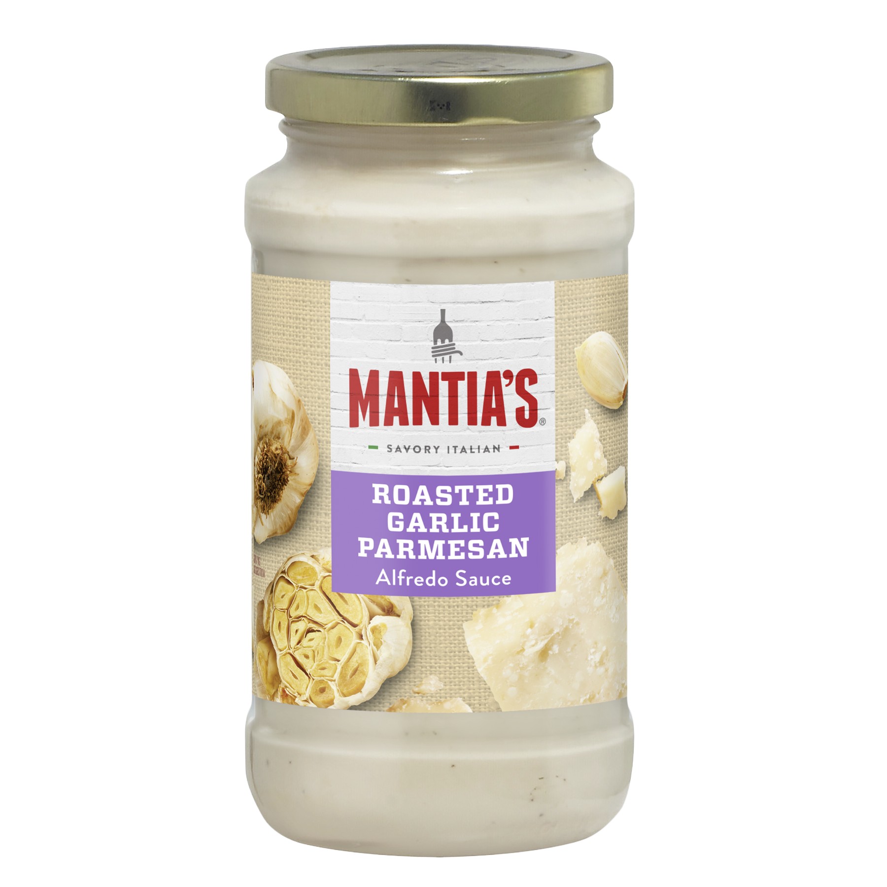 Roasted Garlic Parmesan Alfredo Sauce