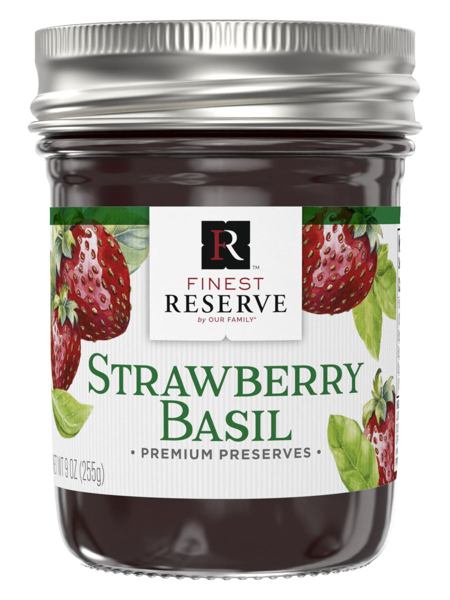 Strawberry Basil Preserves