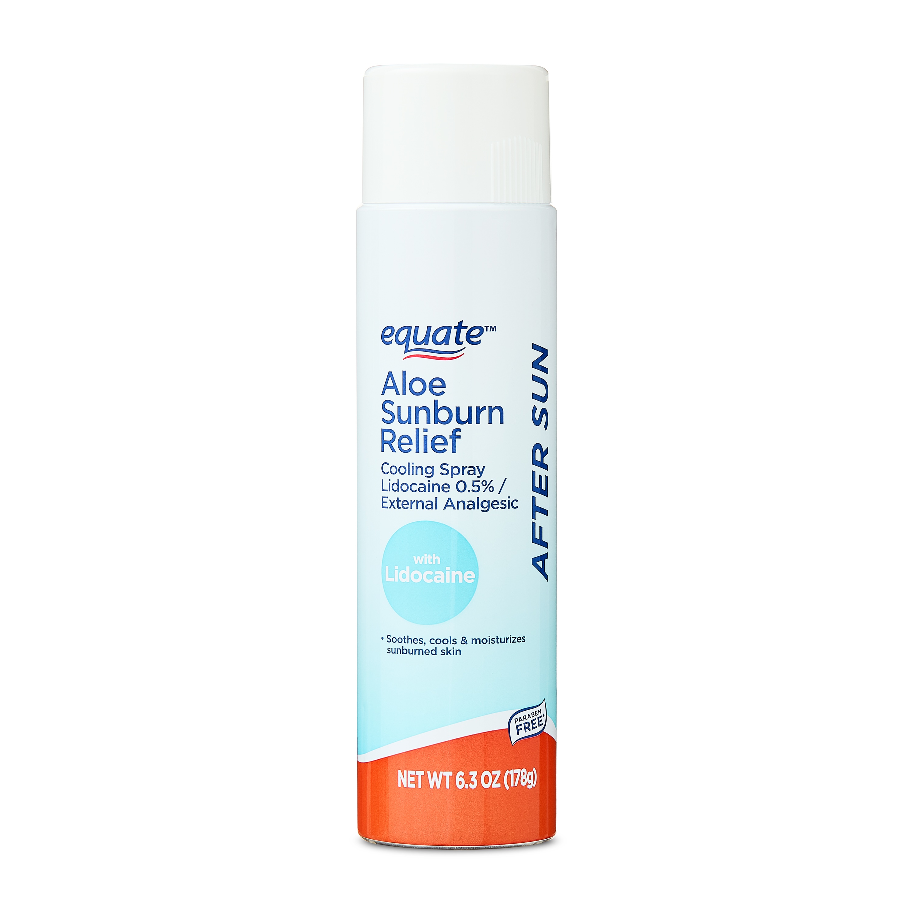 Aloe Sunburn Relief Cooling Spray with Lidocaine