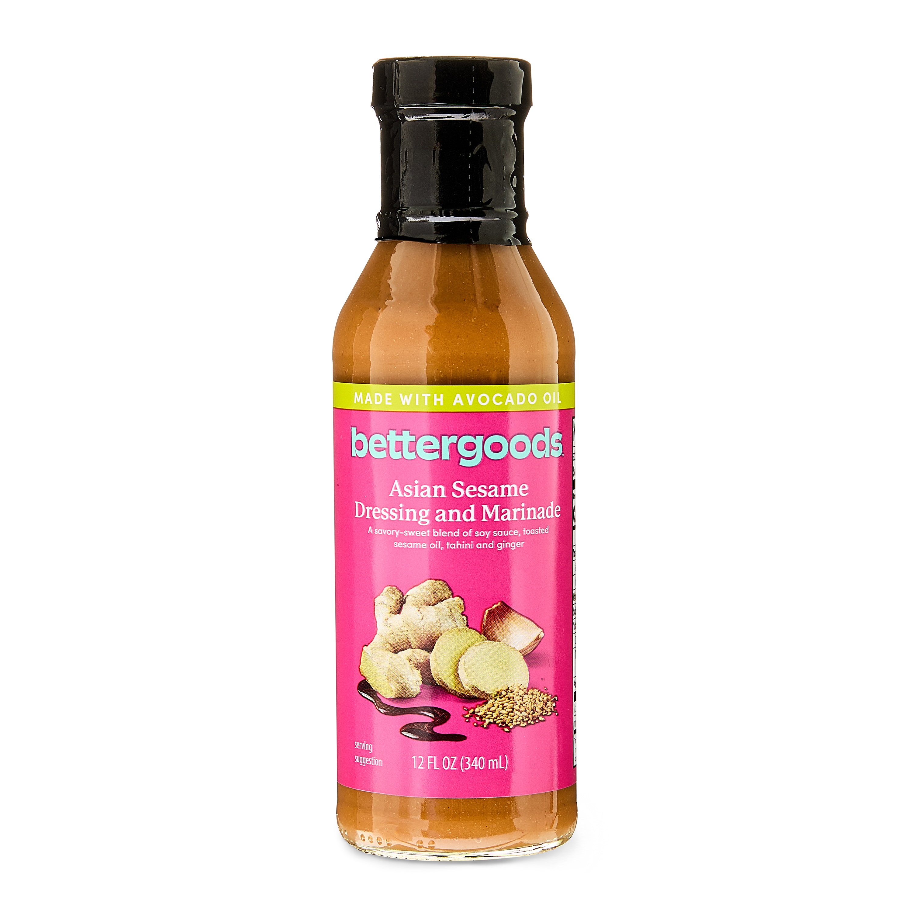 Asian Sesame Avocado Oil Salad Dressing & Marinade