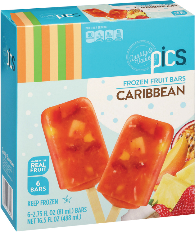 Caribbean Fruit Bars
