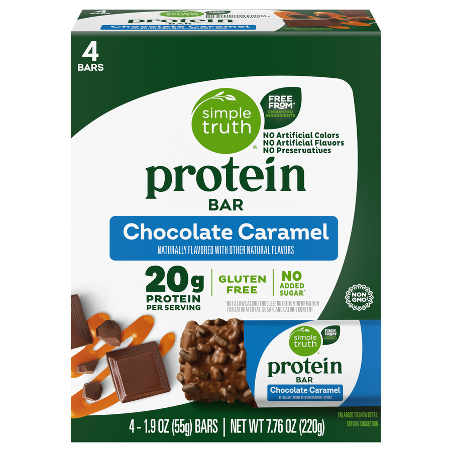 Chocolate Caramel Protein Bars
