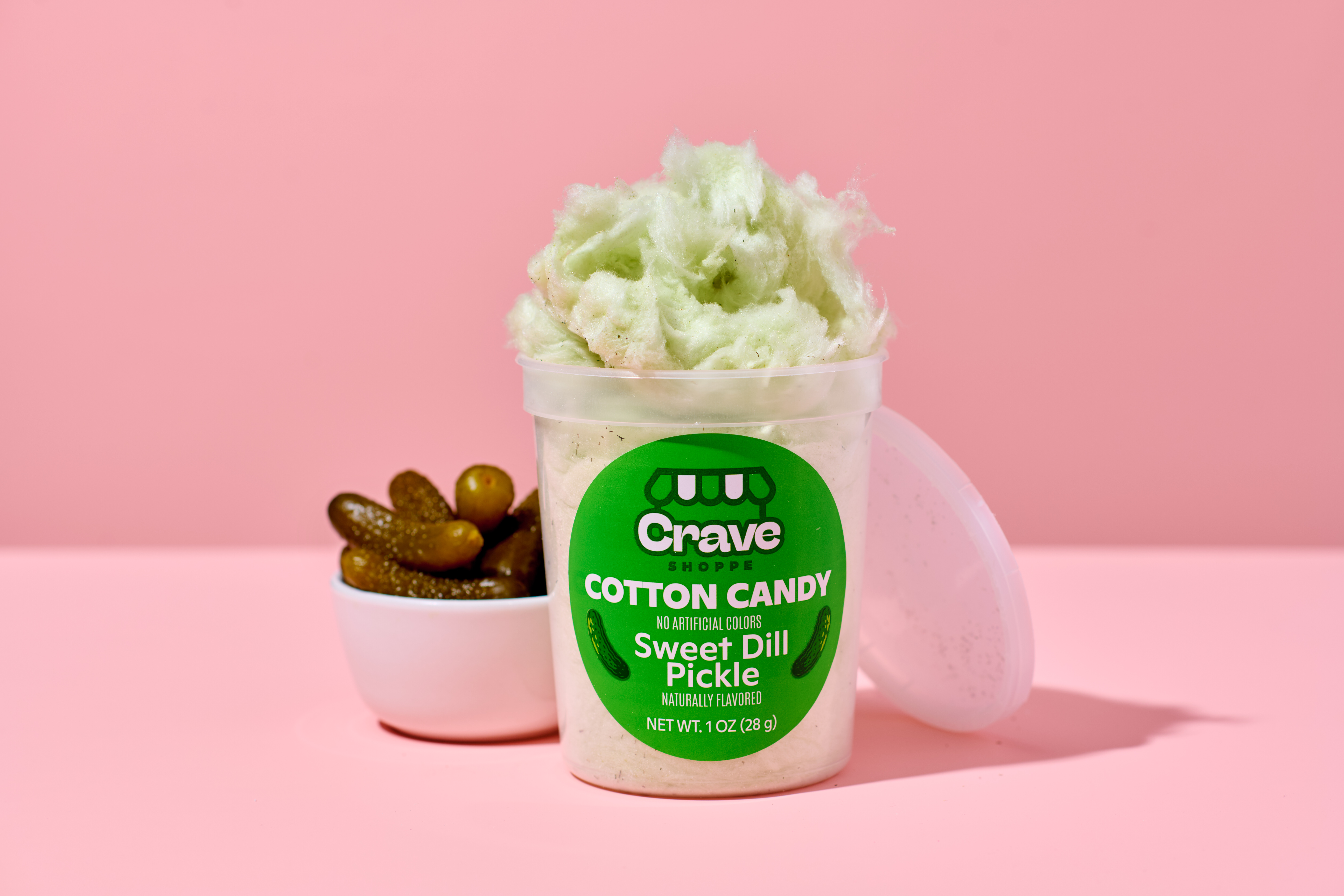 Dill Pickle Cotton Candy 1oz