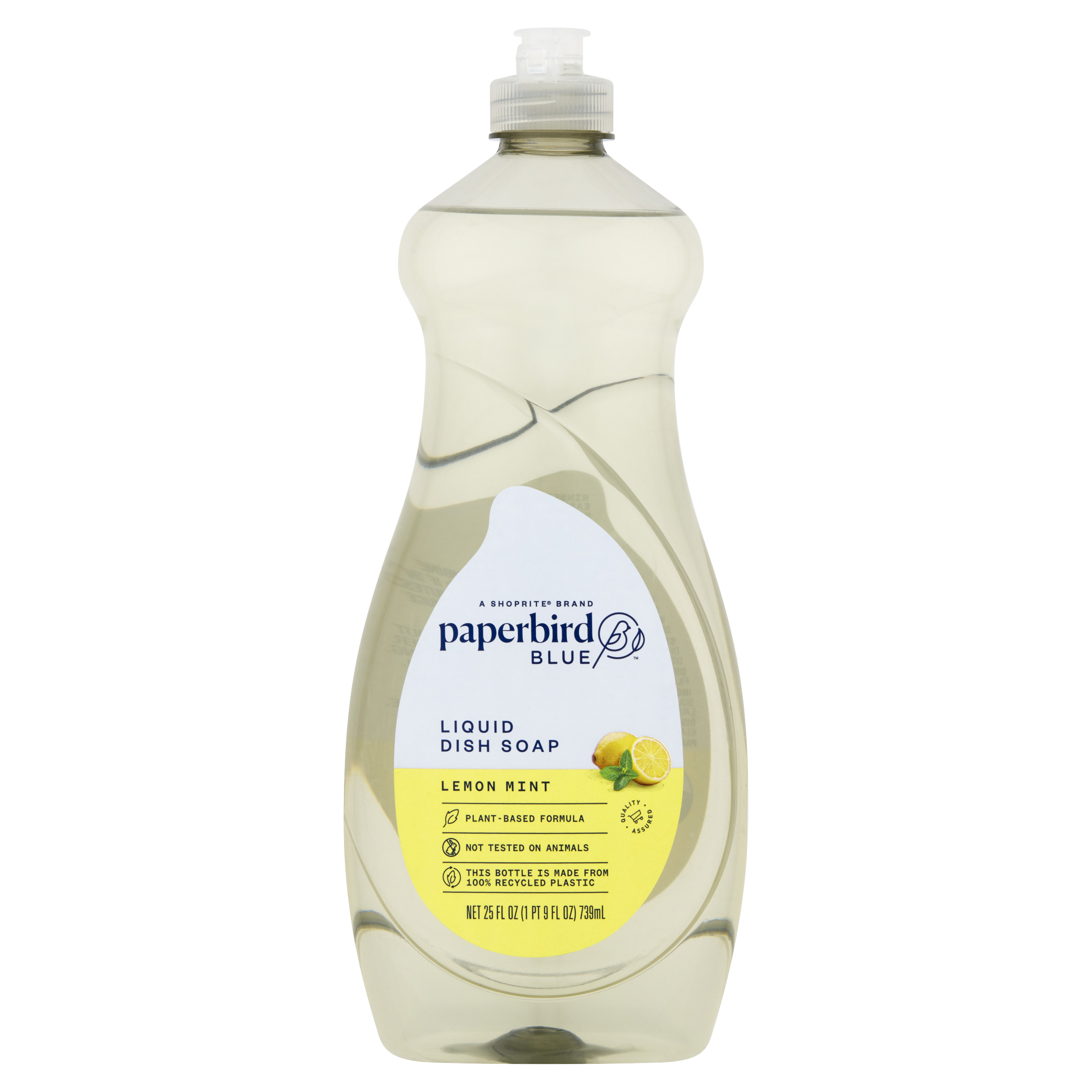 Lemon Mint Liquid Dish Soap, 25 fl oz