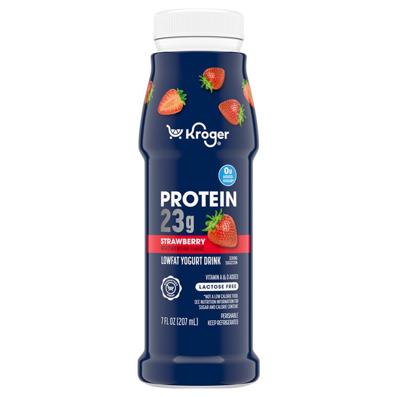 Protein Strawberry Lowfat Yogurt Drink