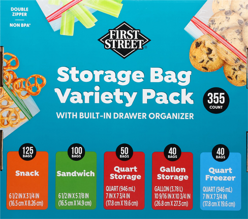 Storage Bag Variety Pack