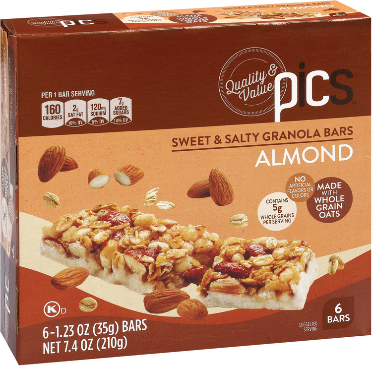 Sweet & Salty Almond Bars