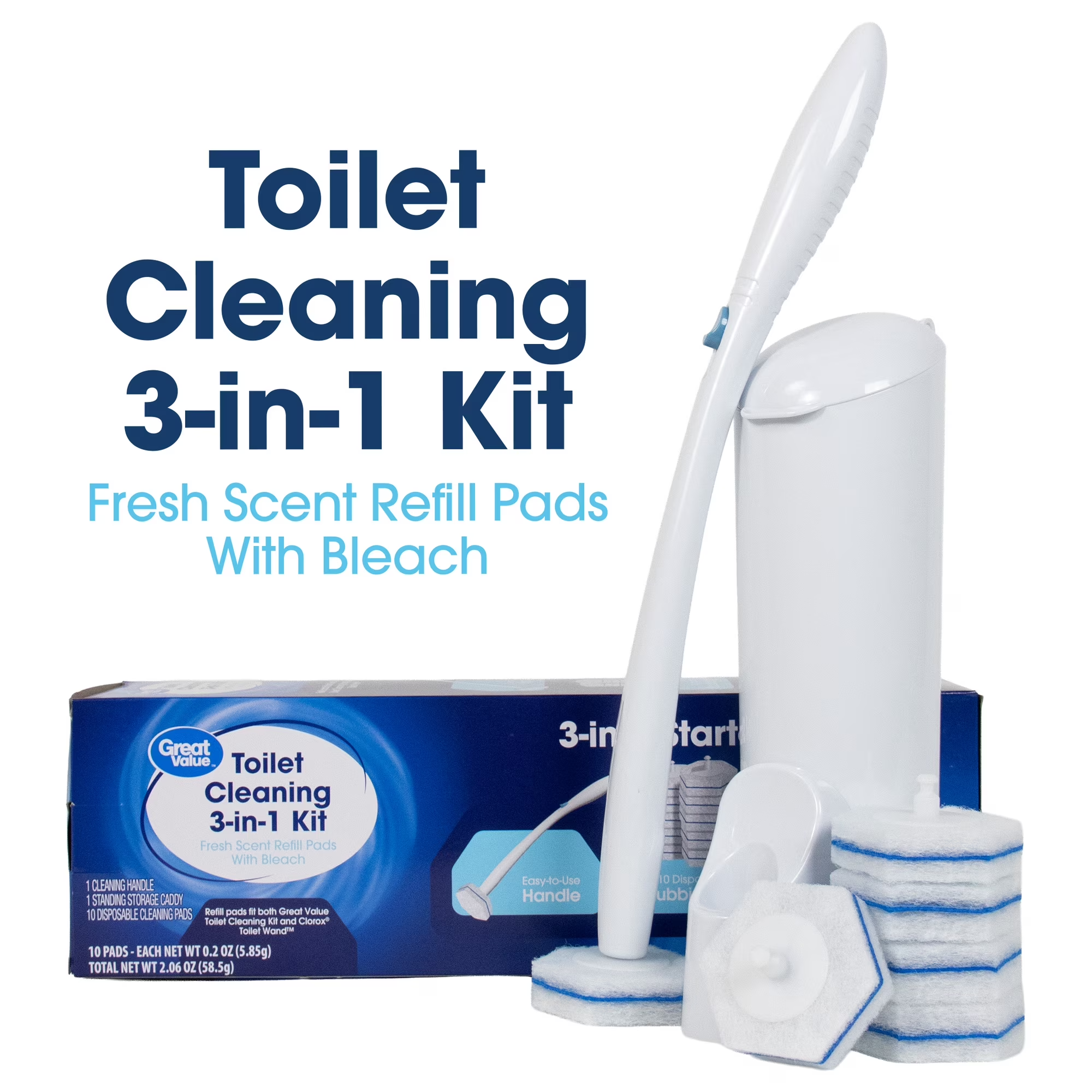 Toilet Cleaning 3-in-1 Starter Kit